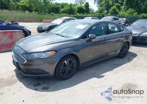 2018 Ford Fusion Hybrid Se z USA, uszkodzony, nr VIN 3FA6P0LU5JR227552